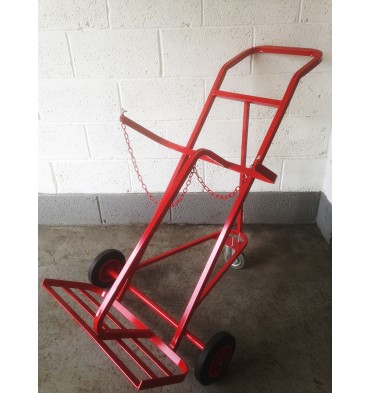 TWIN OXYGEN/PROPANE 3 WHEELS 2 X CYLINDERS