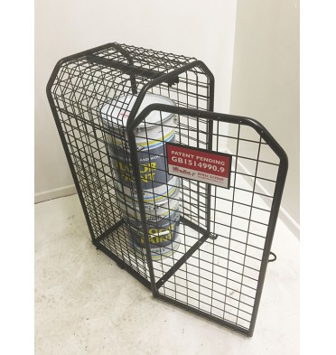EXPANDING DISPLAY CAGE