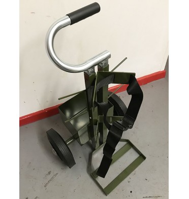 SINGLE CYLINDER HELIUM TROLLEY - 1X HELIUM EXTENDING HANDLE