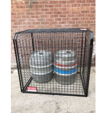 EXPANDING BEER KEG BEER BARREL CAGE LARGE