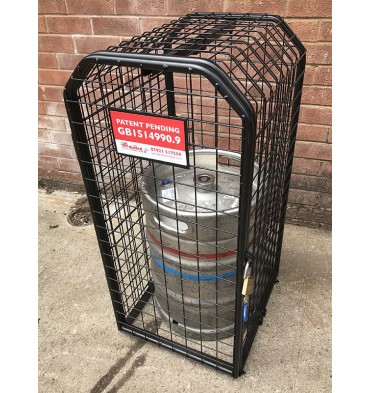 EXPANDING BEER KEG BEER BARREL CAGE SMALL