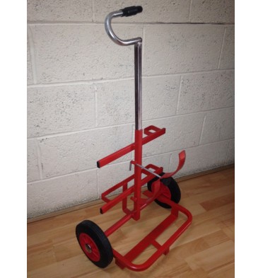 PORTABLE TROLLEY 2 X CYLINDERS