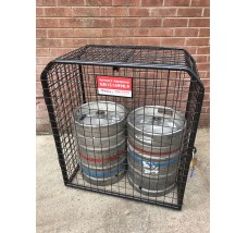 EXPANDING BEER KEG BEER BARREL CAGE MEDIUM