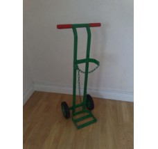 SUPERIOR GAS TROLLEY - 1X HELIUM (GREEN)