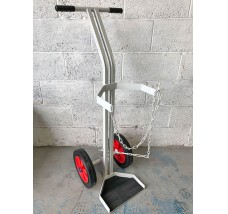 OXYGEN CYLINDER TROLLEY - 1X OXYGEN