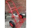 TWIN SUPERIOR CYLINDER TROLLEY - 2X OXYGEN OR PROPANE (GREEN)